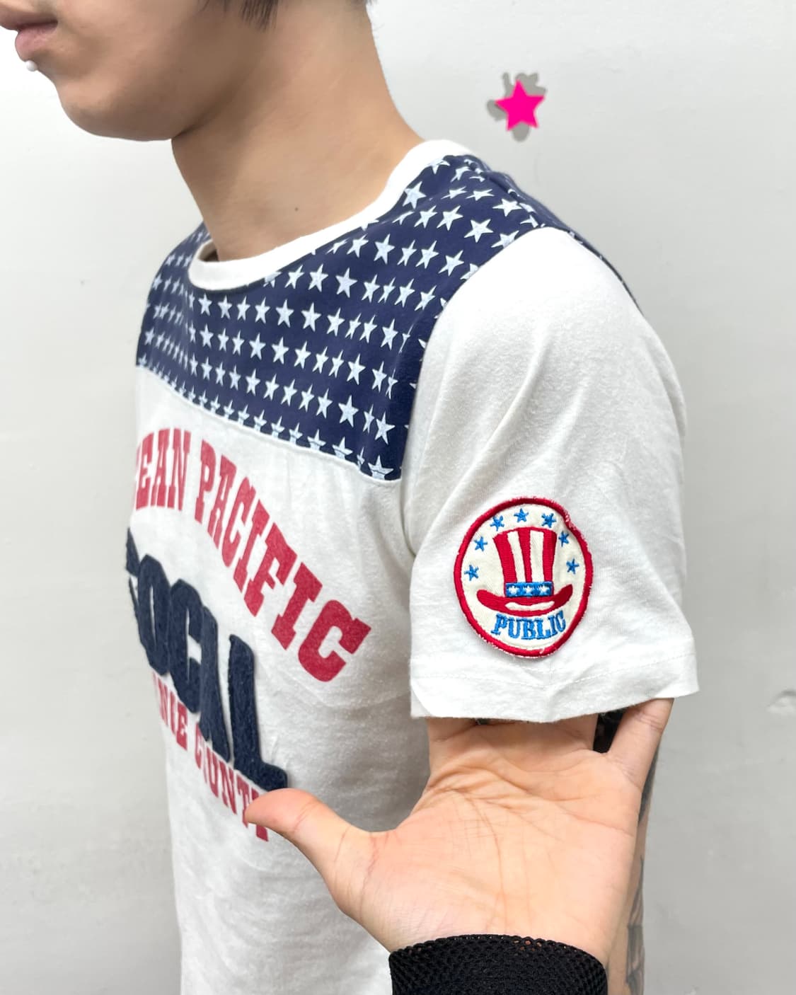 38 Star Navy T-shirt  상품이미지3
