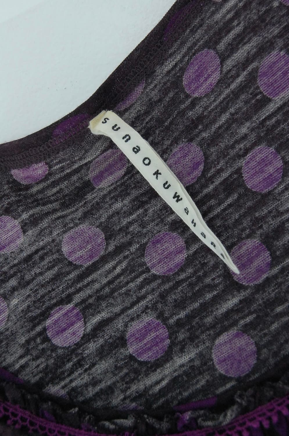 Sunaokuwahara dot lace one piece 상품이미지8