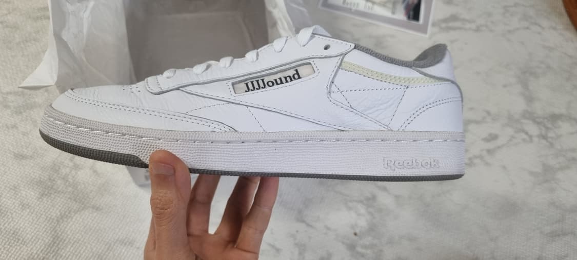 리복 자운드 클럽 c og 화이트 그레이 270 상품이미지3