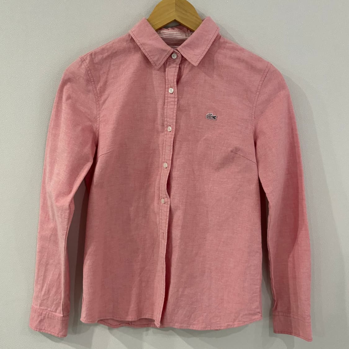 라코스테 핑크 셔츠 36 상품이미지1