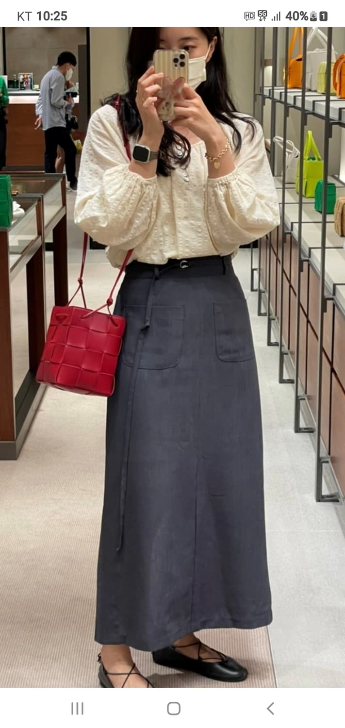 보테가베네타 버킷백/크로스백 스몰 새상품급 정품(감정서O) 상품이미지4