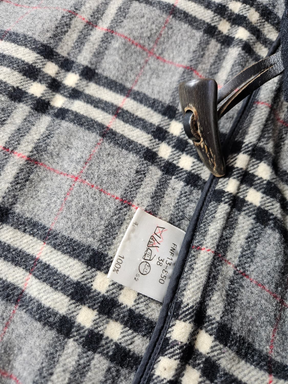 Burberry 버버리 블루라벨 JP 모 코트 후드 자켓 상아 상품이미지2