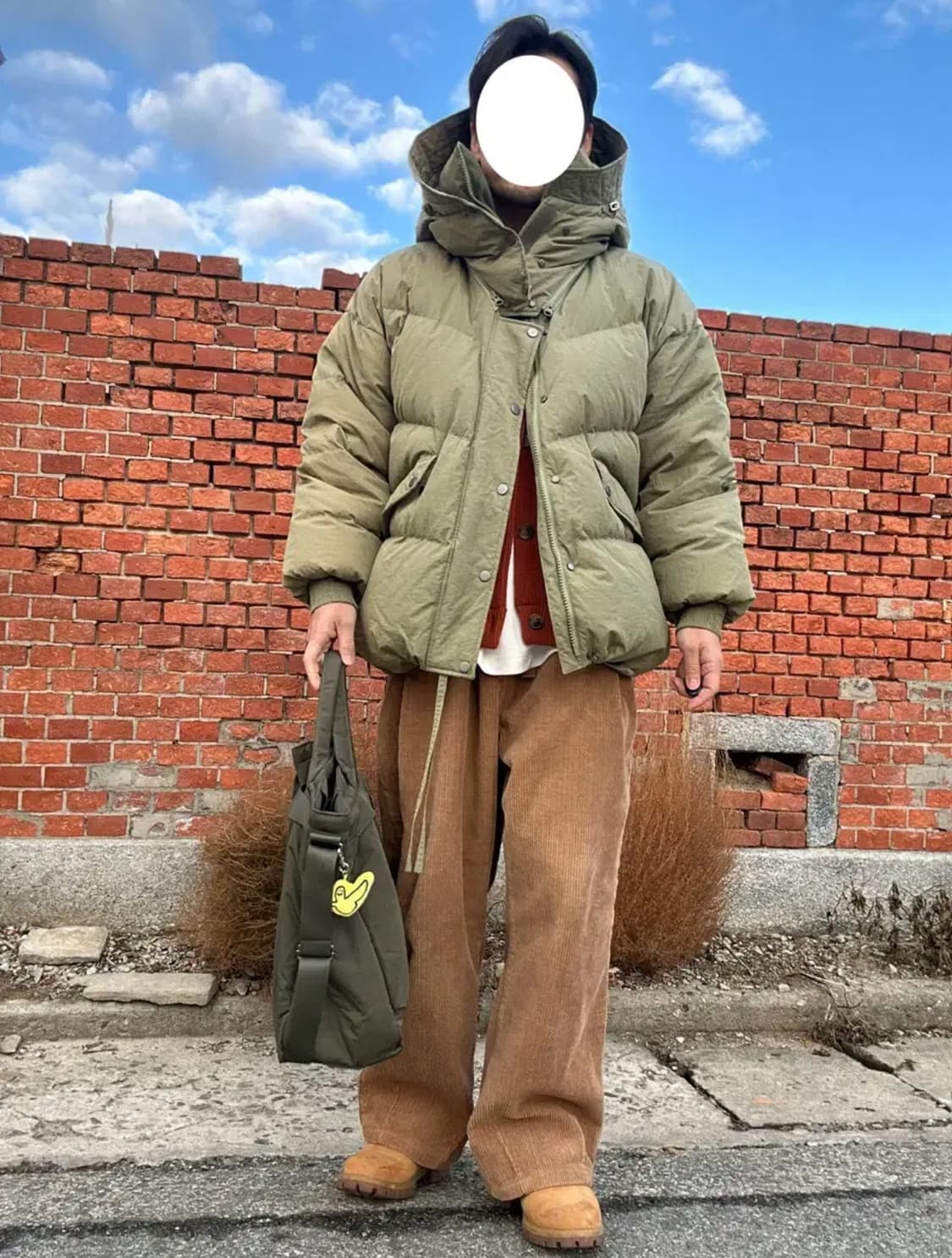 [HGBB STUDIO] BARENTS DOWN PARKA 올리브 패딩 상품이미지7