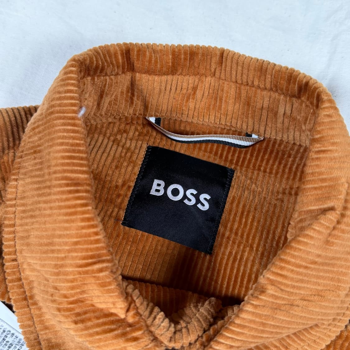 Boss 보스 코듀로이 셔츠 자켓 데드스탁 상품이미지5