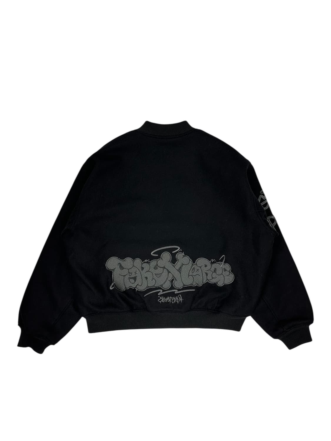 X-Large Varsity Jacket (Black) 상품이미지7