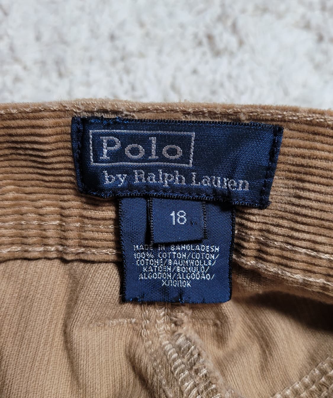 폴로 랄프로렌 남녀공용 코듀로이 바지(29인치 정도) 상품이미지7