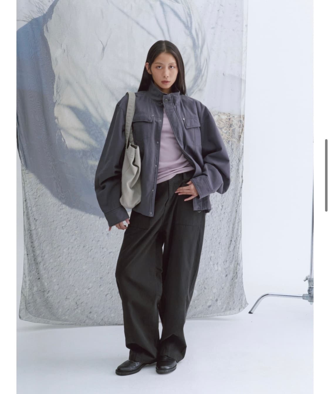 웰빙익스프레스 차콜점퍼 m 상품이미지1