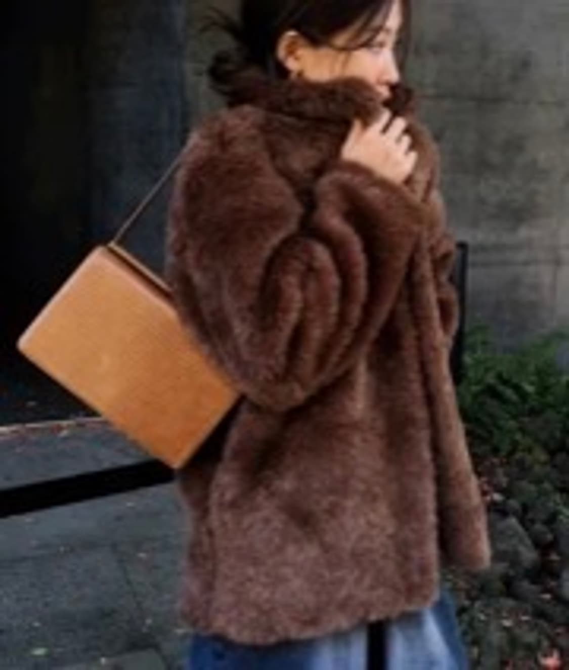 브라운 테디베어 퍼 자켓  상품이미지1