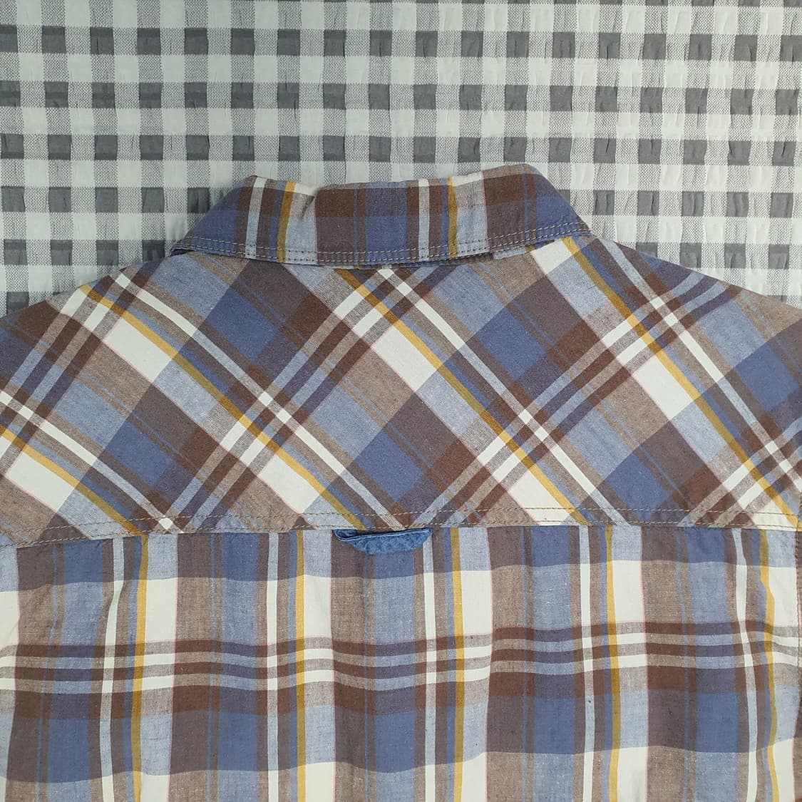 써스데이아일랜드 린넨 긴소매 셔츠 남자95 상품이미지5