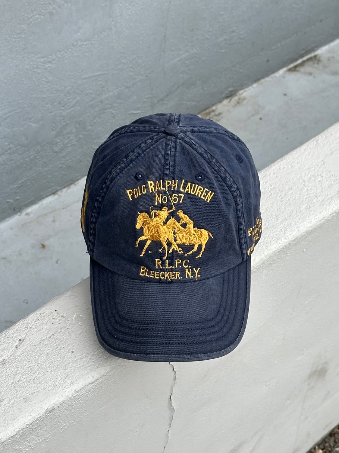 [F] 폴로 랄프로렌 블리커 뉴욕 빈티지 볼캡 모자 상품이미지1