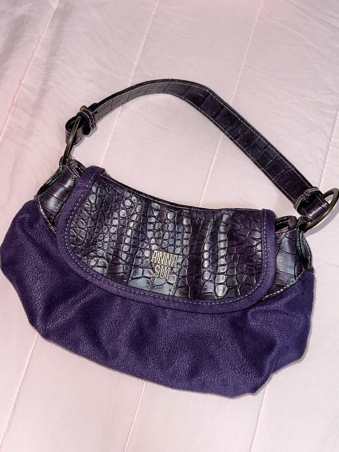 안나수이 퍼플 빈티지백 상품이미지3