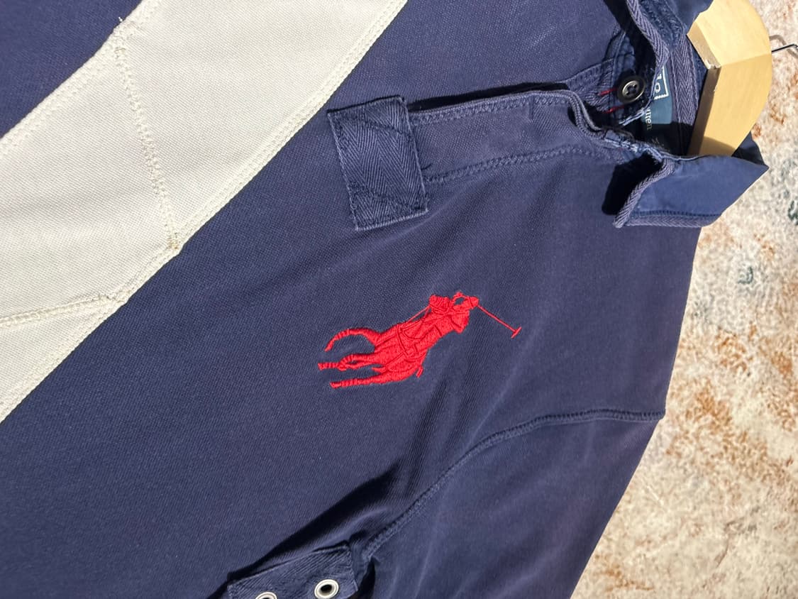 폴로 랄프로렌 빅포니 사선포인트 카라 반팔티셔츠 상품이미지3