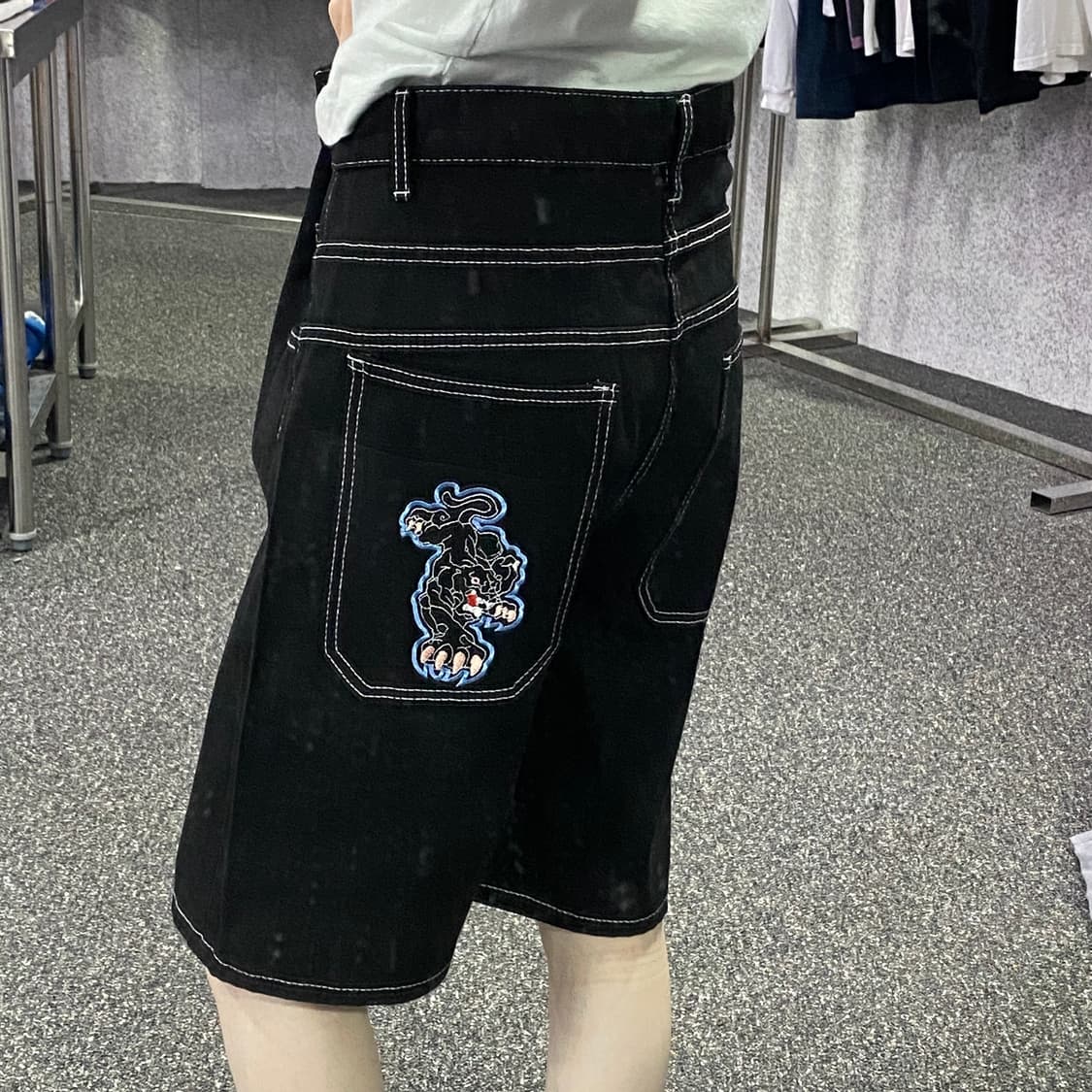 빈티지 타이거 버뮤다 팬츠 B2296 상품이미지2