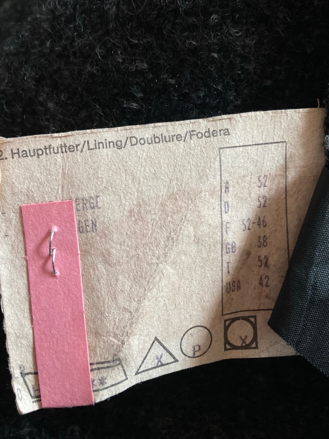 오스트리아 Steinbock 울 자켓 코트 (RIER 리에르 조상격) 상품이미지5