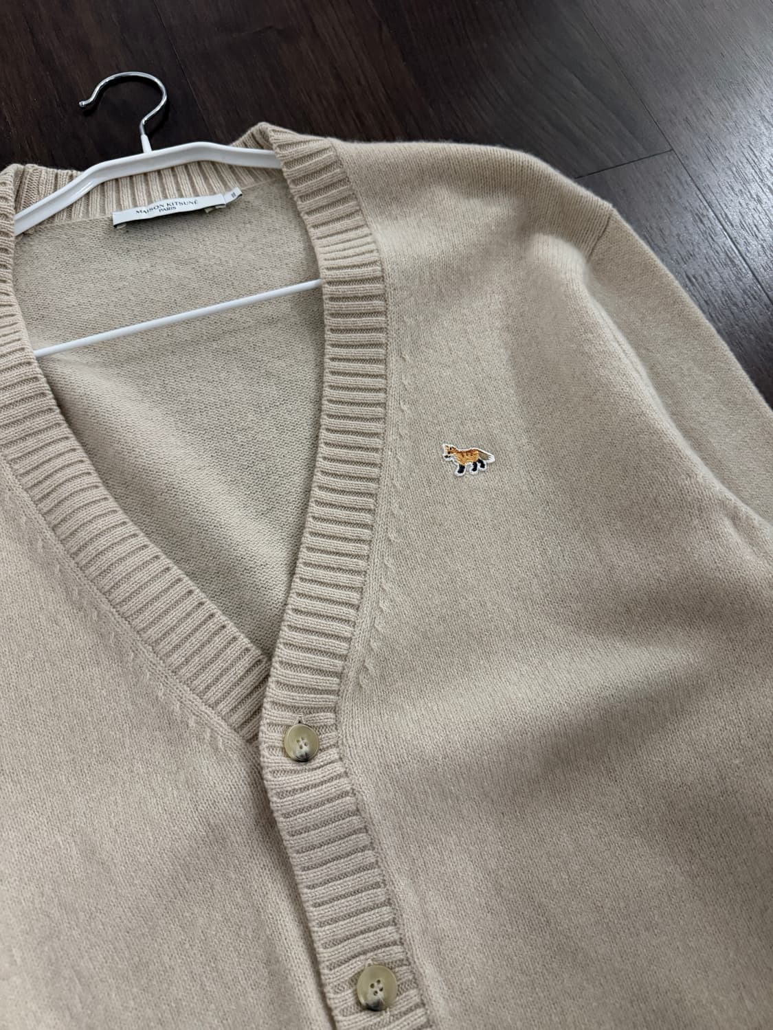 메종키츠네 니트 가디건 상품이미지2