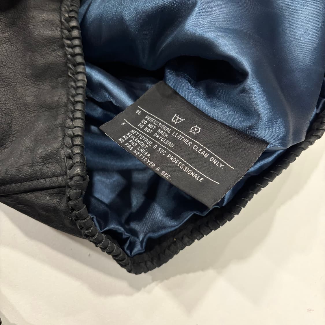 [L] 할리데이비슨 우먼 블랙 가죽 레더 자켓 B966 상품이미지10