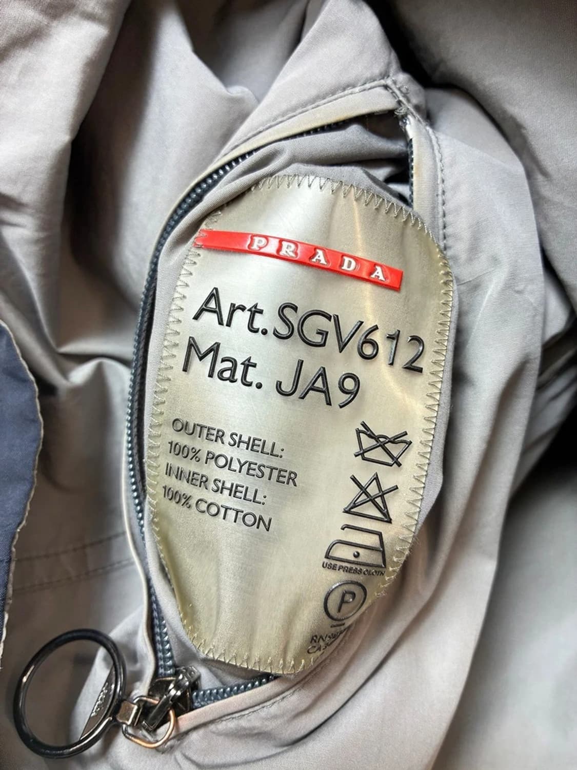 프라다 스포츠 00's 리버시블 폴리쉘 자켓 PN8434 상품이미지9