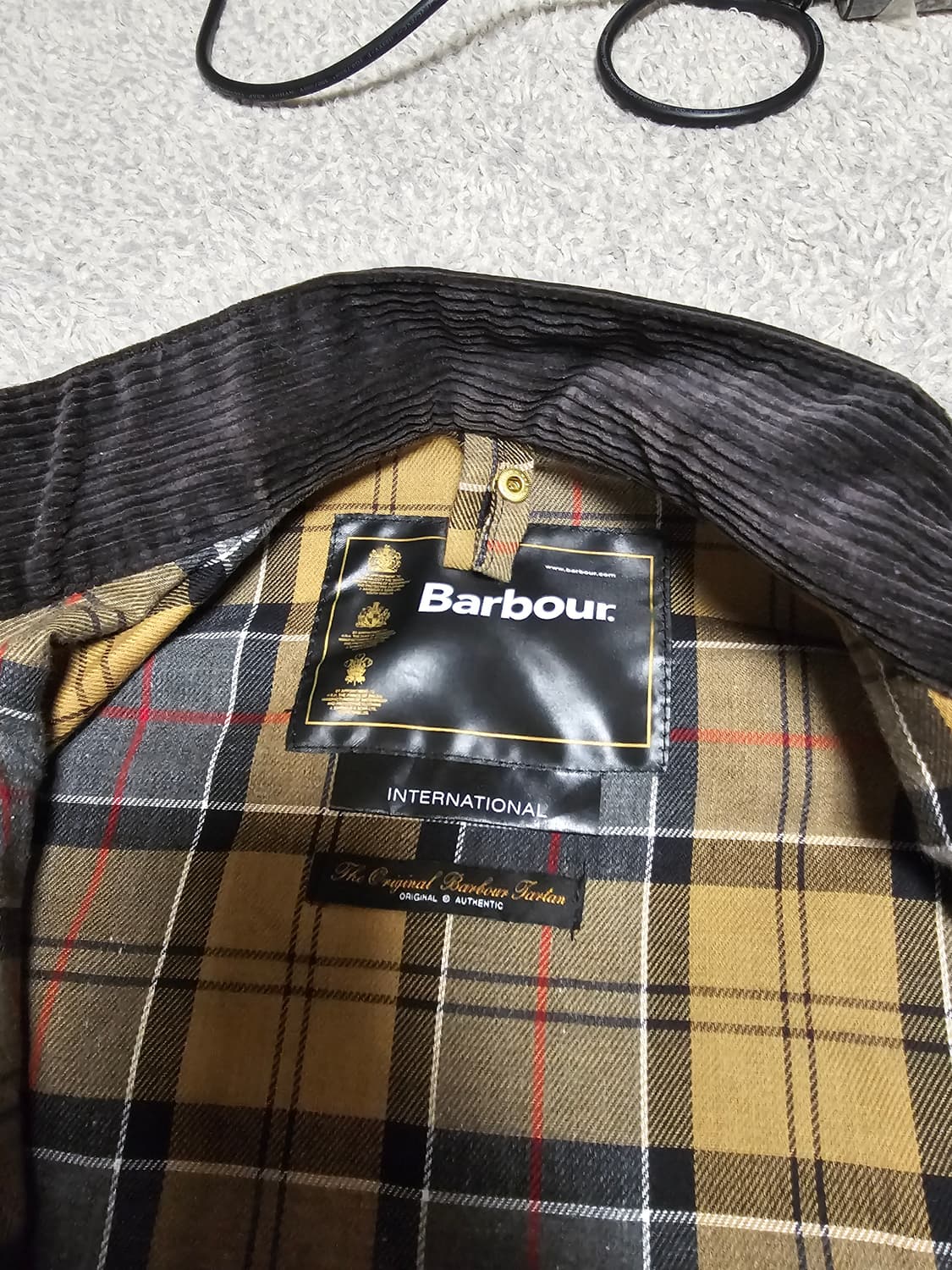 바버 왁스자켓, 바버 인터네셔널 자켓, 바버 인터네셔날 자켓, 바버 자켓 상품이미지3