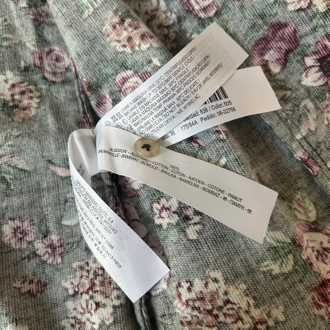 Massimo Dutti 마시모두띠 suade shirt(unisex) 상품이미지5