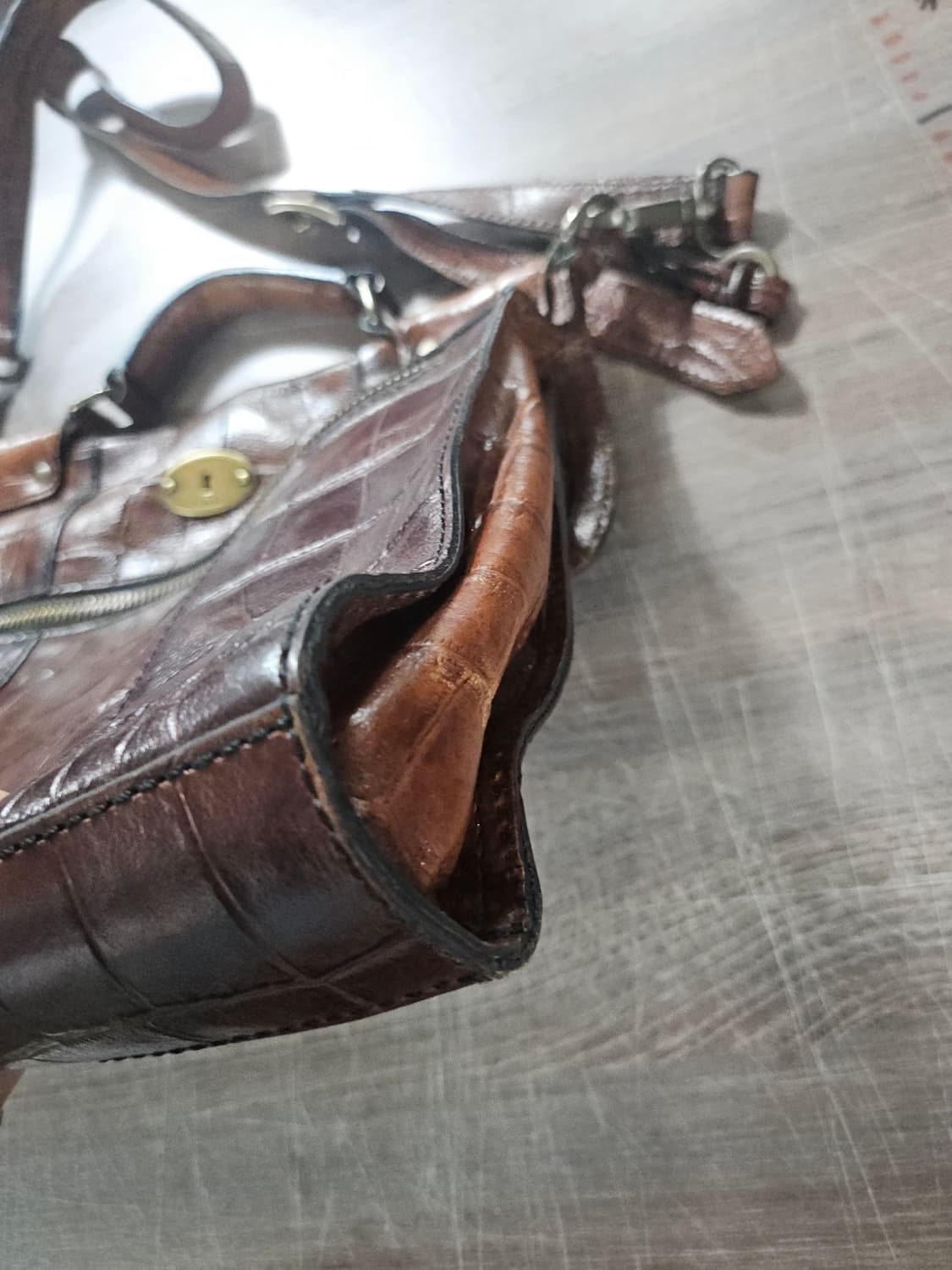 파슬 fossil 천역가죽 크로스 토도백  남여가능 상품이미지3