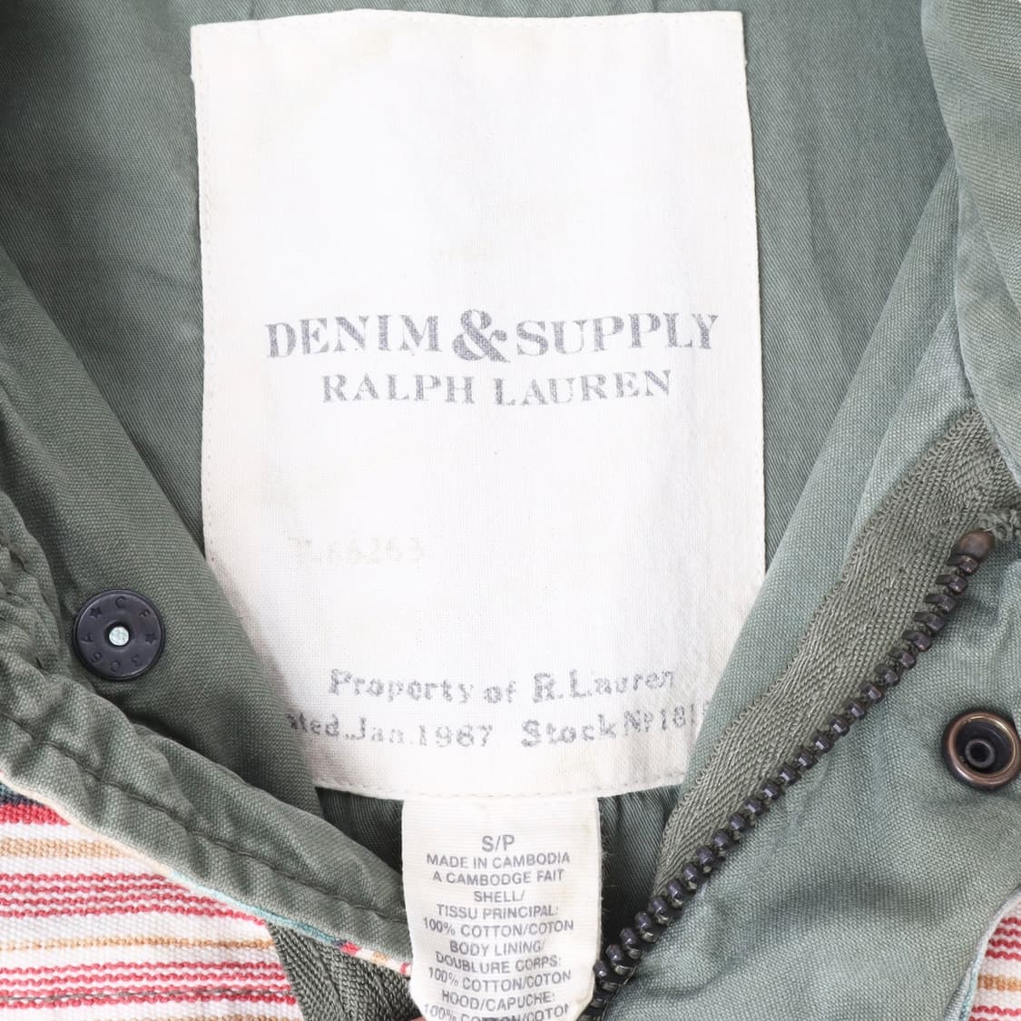 Denim&supply 데님앤서플라이 m65 아즈텍 카키 필드자켓 상품이미지8