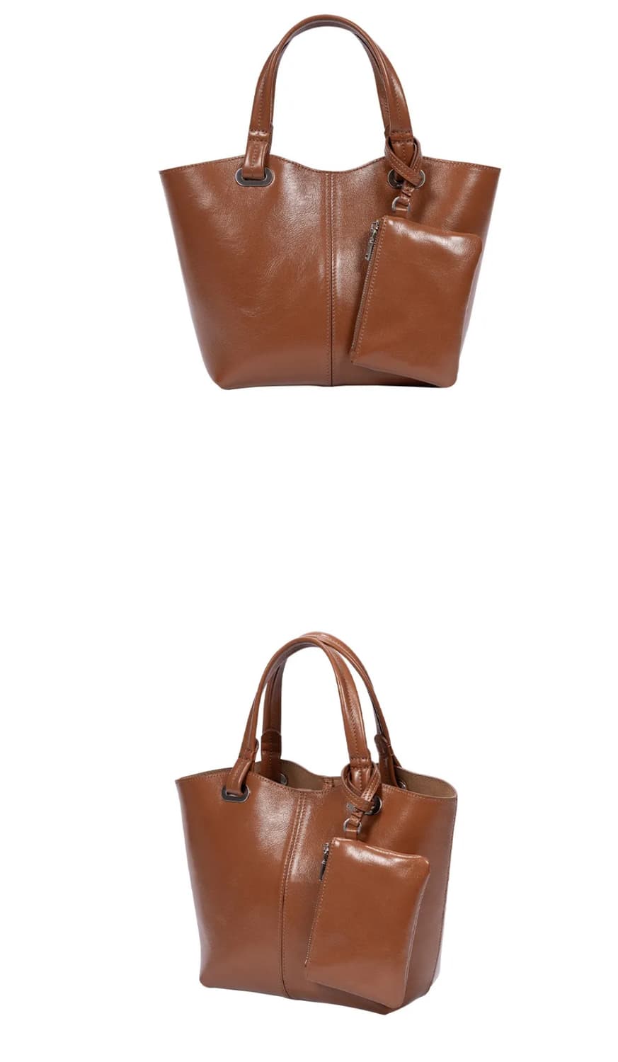 아포아 하르 스몰 쇼퍼백 브라운 apoa 상품이미지5