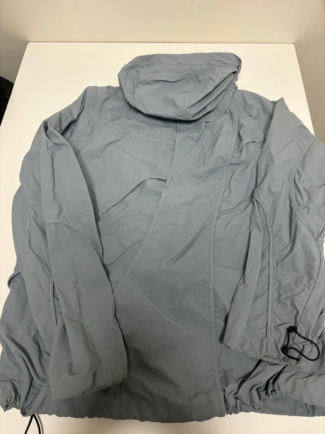 산산기어 투웨이 웨이브 자켓 블루 그레이(바람막이) 상품이미지3