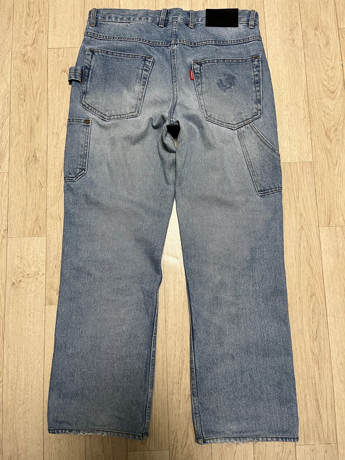 블랙아웃 데님 워크팬츠 상품이미지2