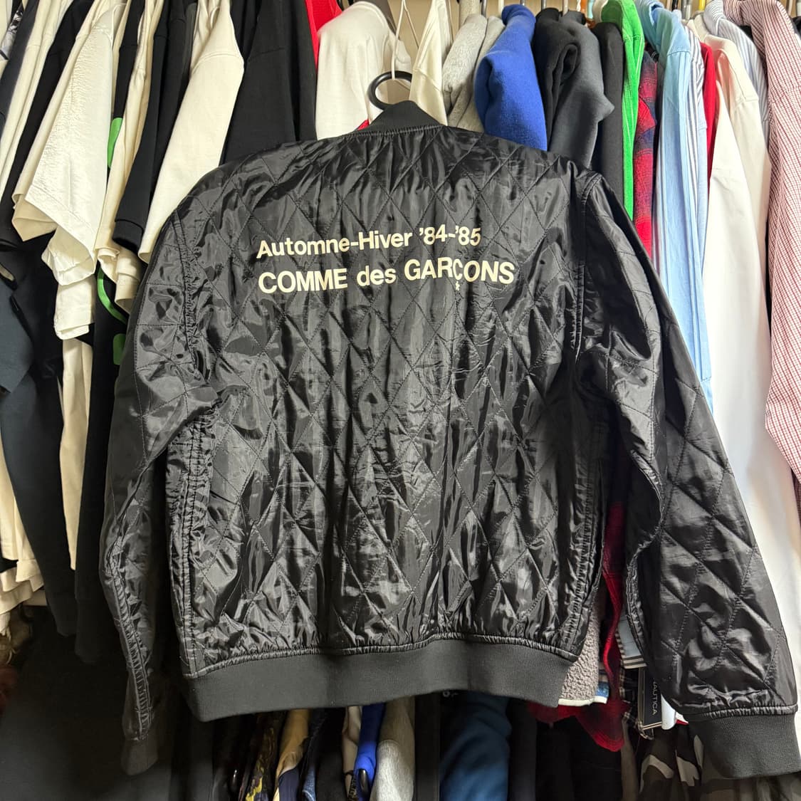 꼼데가르송 스태프 퀼팅 자켓 M 상품이미지1