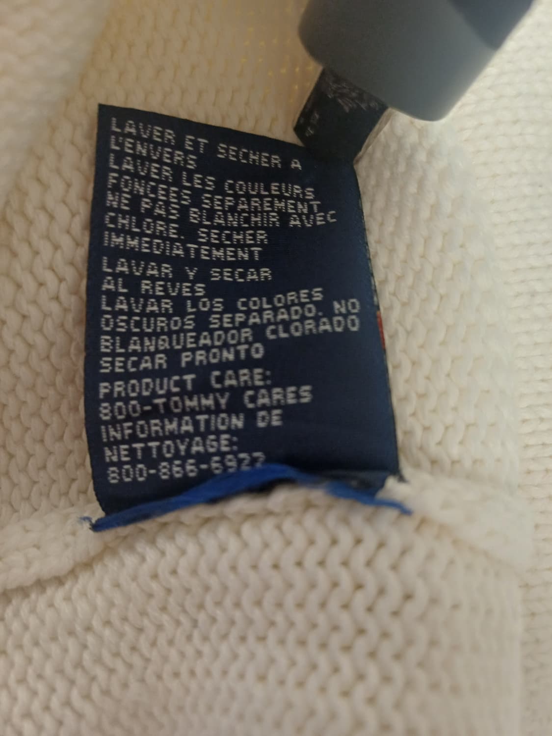 타미힐피거 올드스쿨 헤비 코튼 니트 [L] 상품이미지8