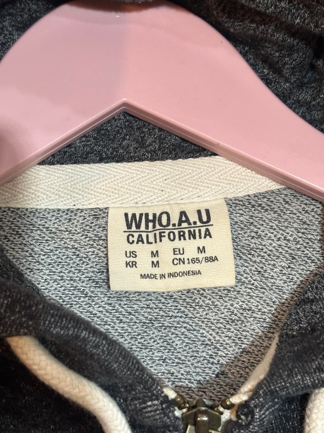 후아유 여성 후드집업 M사이즈 상품이미지5