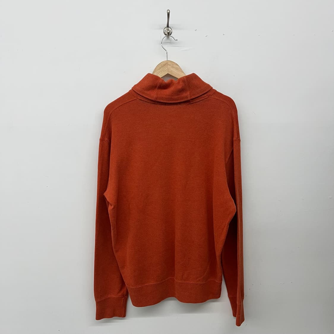 폴로 랄프로렌 숄카라 니트 오렌지 남XL 상품이미지5