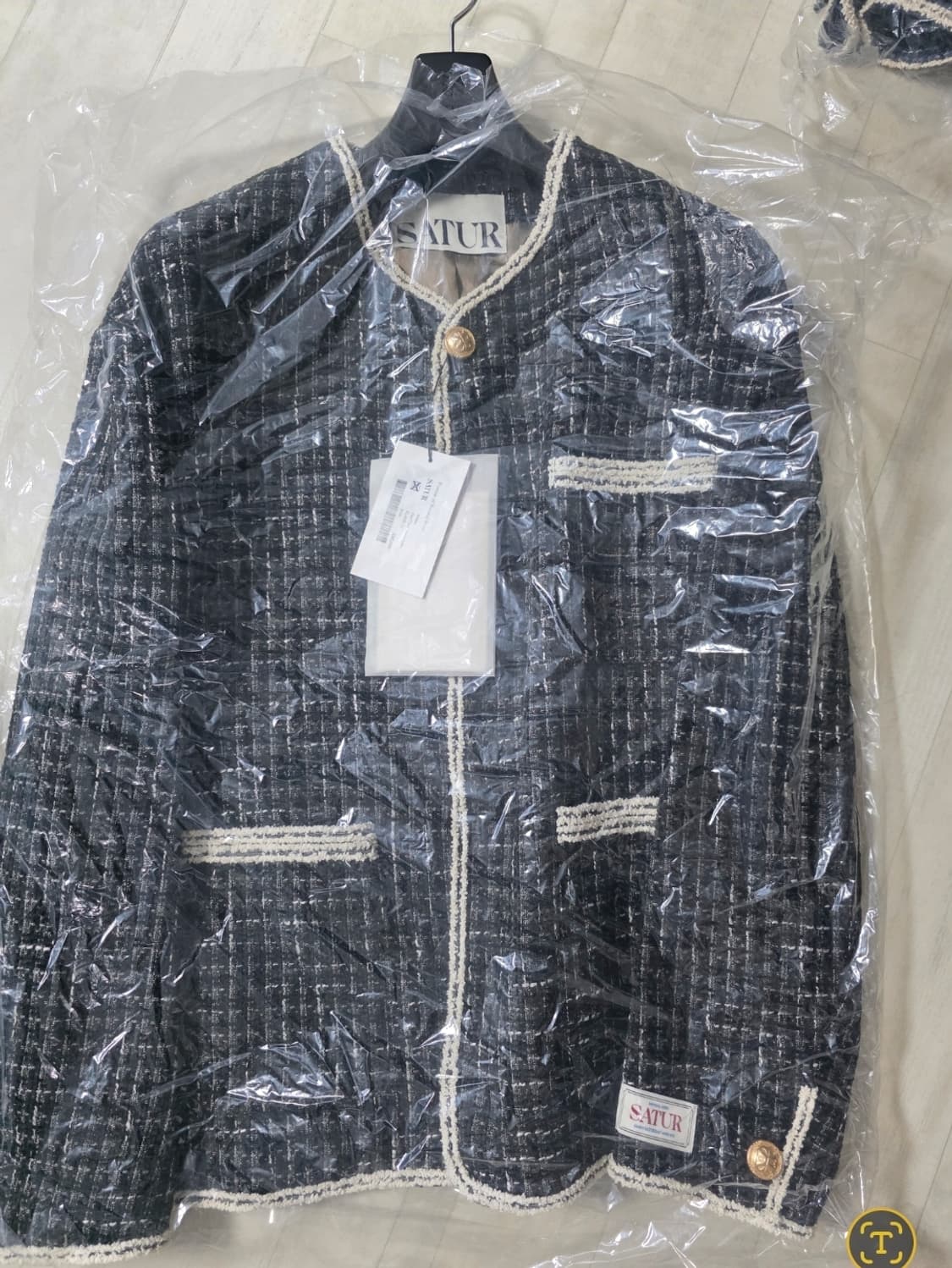 세터 몰턴 트위드 자켓 M 상품이미지1