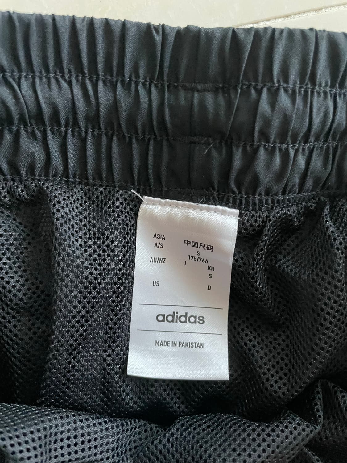 아디다스 삼선 트레이닝 반바지 블랙 S 상품이미지3