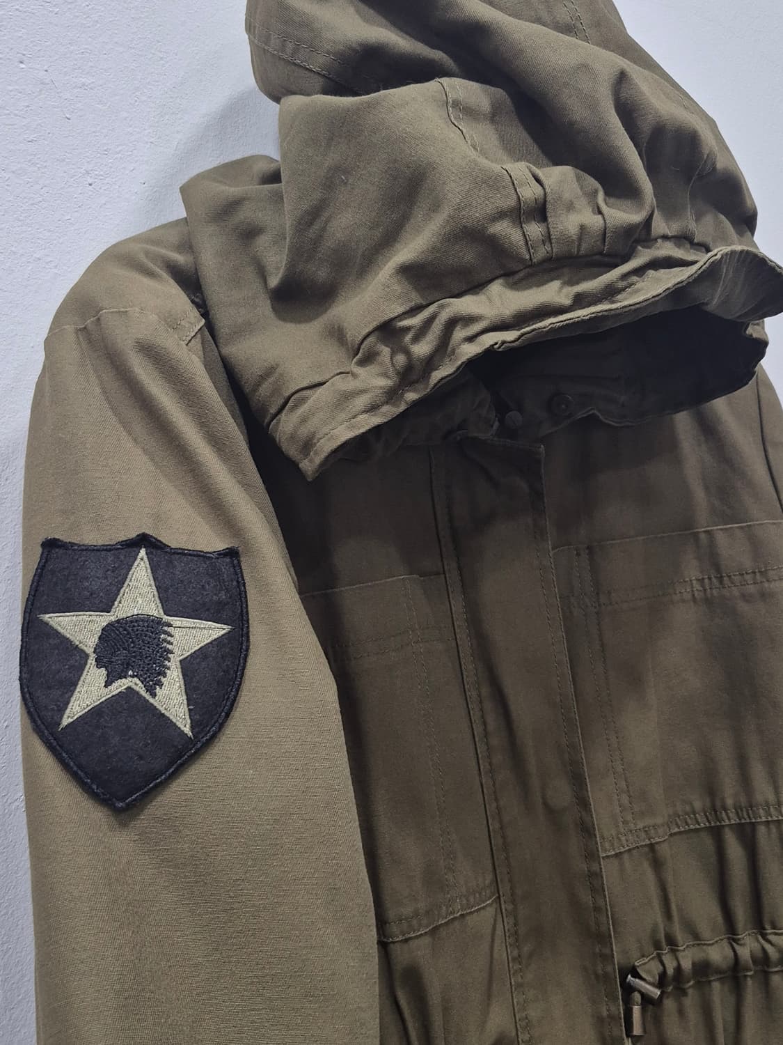 미군용 야전상의 개카파 M65 필드 자켓 여성 100사이즈 상품이미지2