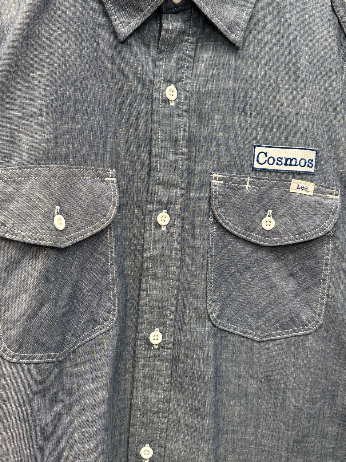LEE Sanforized Work Wear Chambray Shirt 상품이미지4