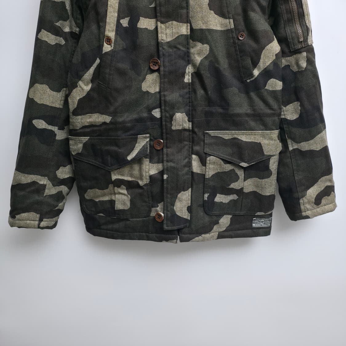 [S] 반스 카모 야상 자켓 상품이미지3