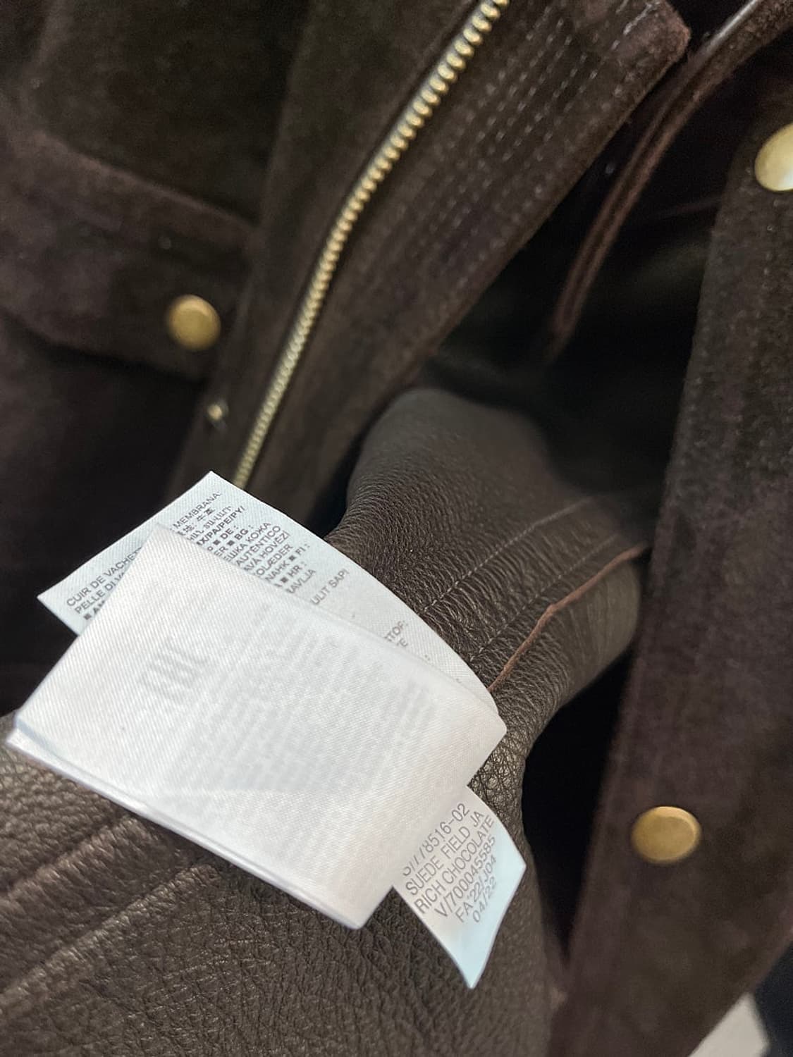 110) 바나나리퍼블릭 신형 스웨이드 필드자켓 상품이미지8