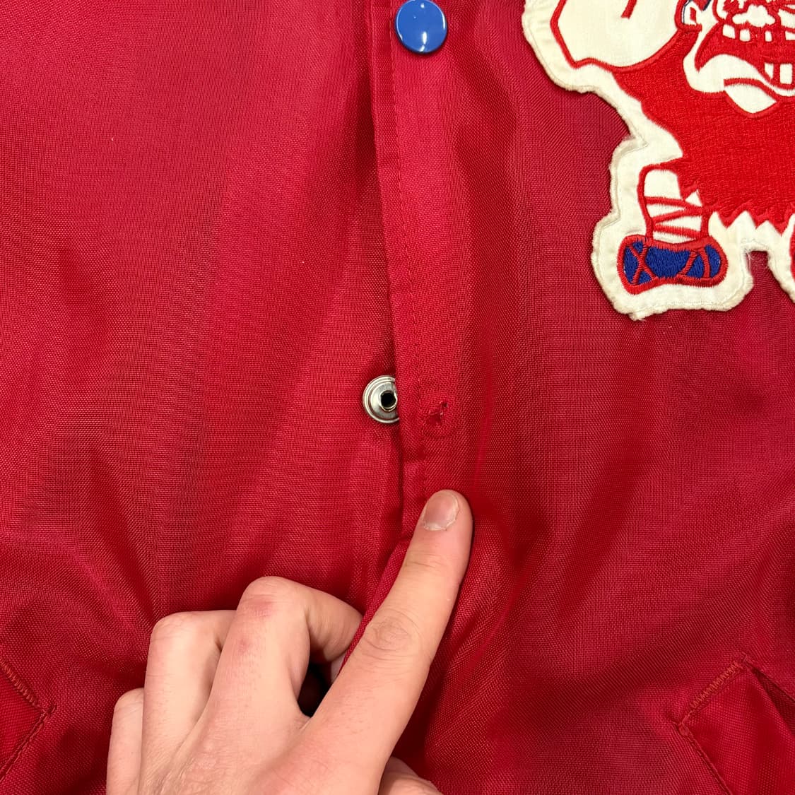 (L) 80s 하트푸드 윙킹 챔피언 크리켓 자켓 상품이미지5