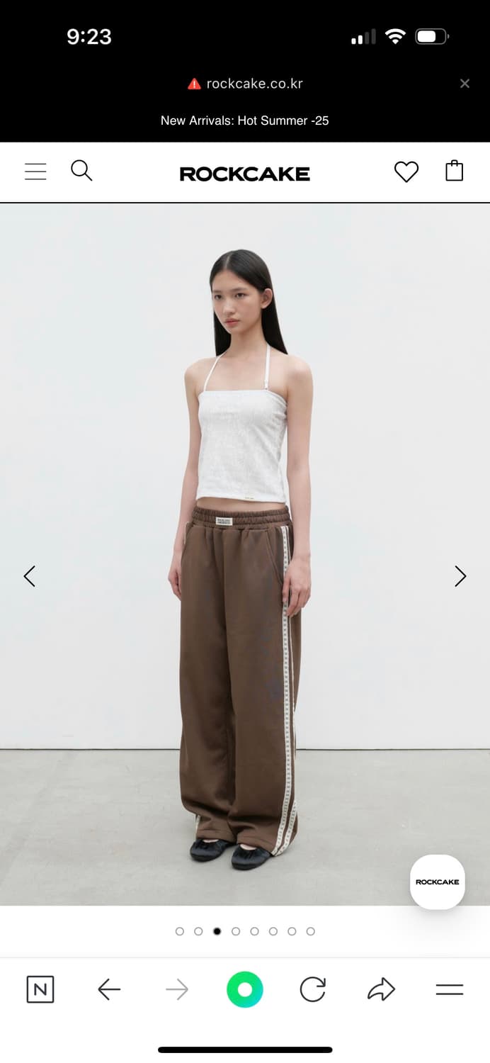 락케이크 Lace Line 2way Jogger - Brown 상품이미지4