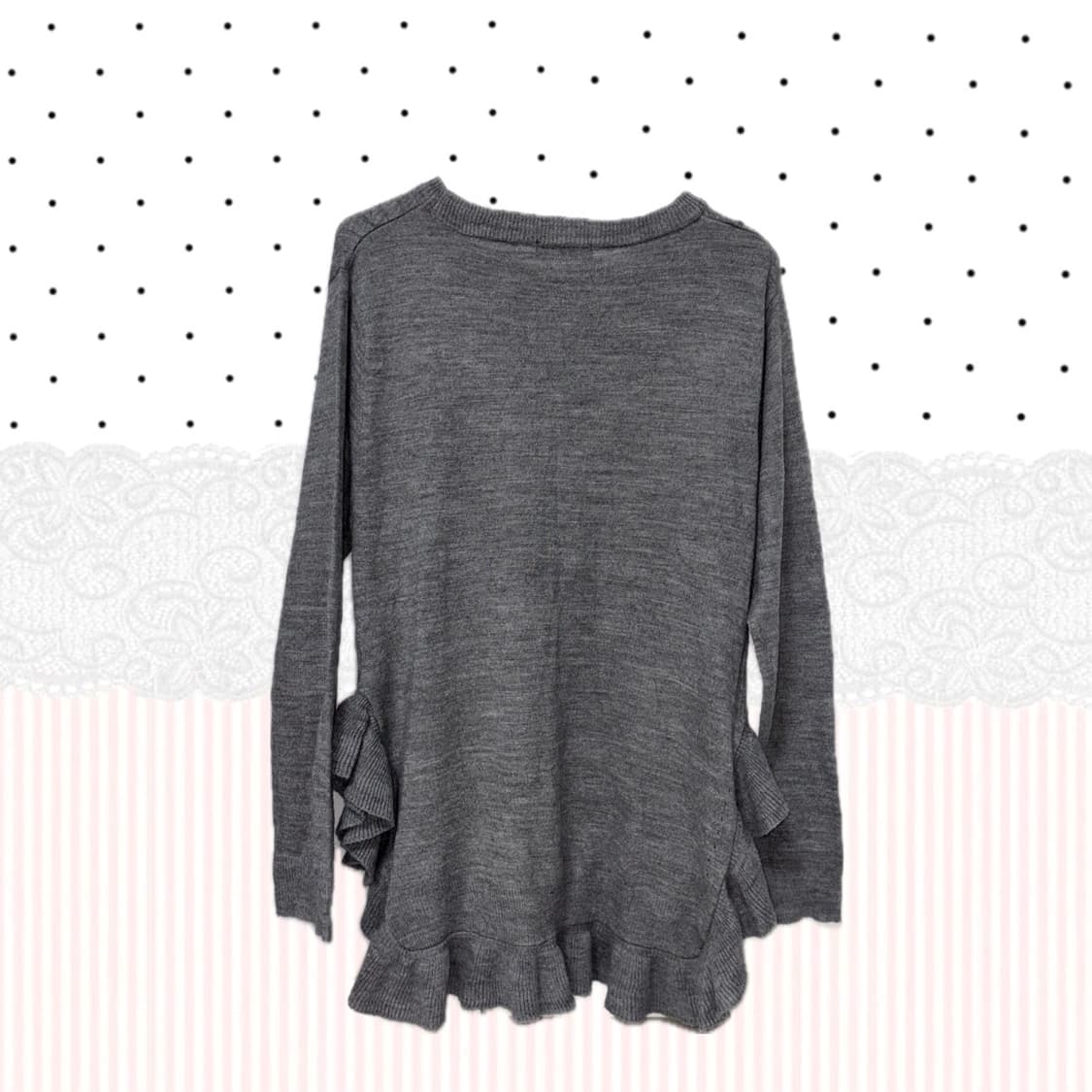 모리걸 스타일 일본 빈티지 니트 상품이미지2