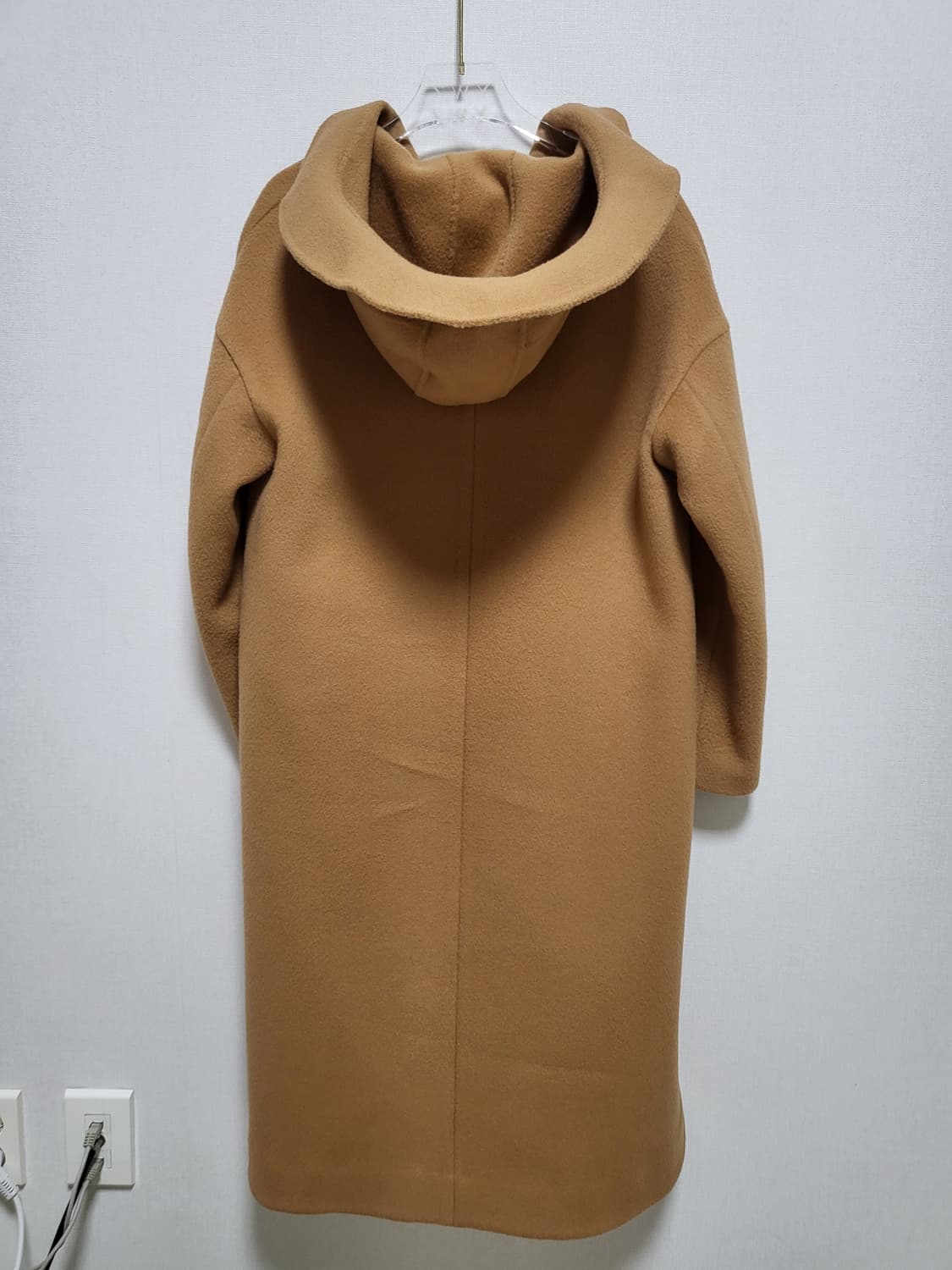 파격가!!  O2nd 오즈세컨 캐시미어+모 오버핏 롱 코트 free 상품이미지5