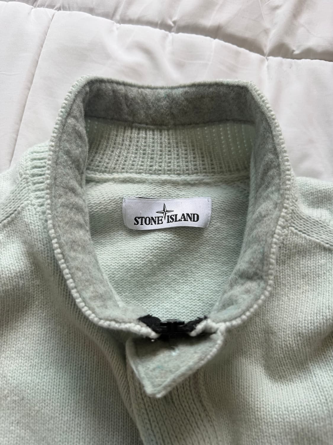 [XL] 스톤아일랜드 반집업 니트  상품이미지3