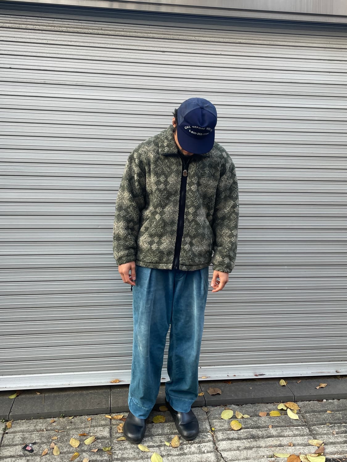 00s First Down Green Fleece JK 상품이미지4