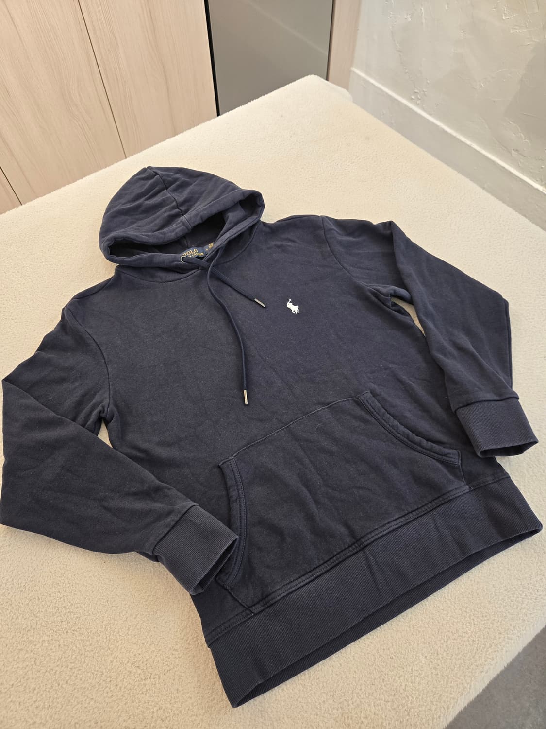 폴로 랄프로렌 네이비 후드티S 상품이미지3
