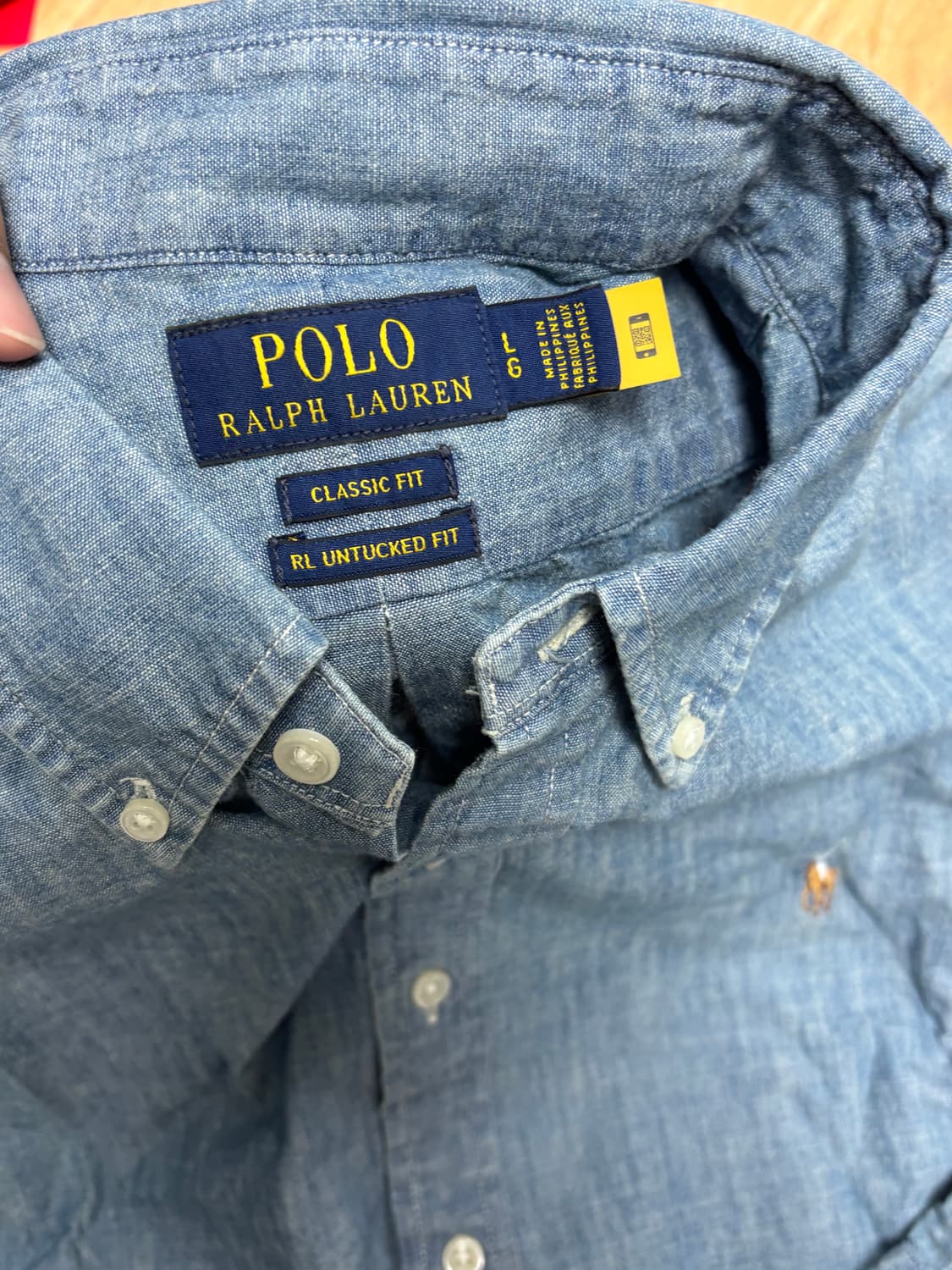 폴로 랄프로렌 샴브레이 셔츠 L / 폴로 데님 셔츠 L 상품이미지2