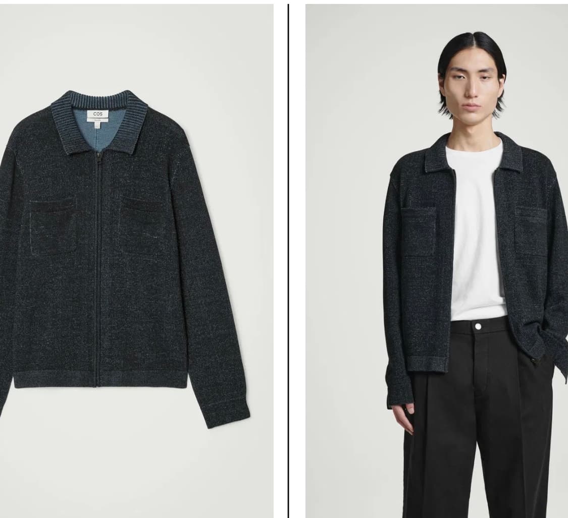 cos 맨즈 남자 가디건 자켓 청바지 판매 상품이미지1
