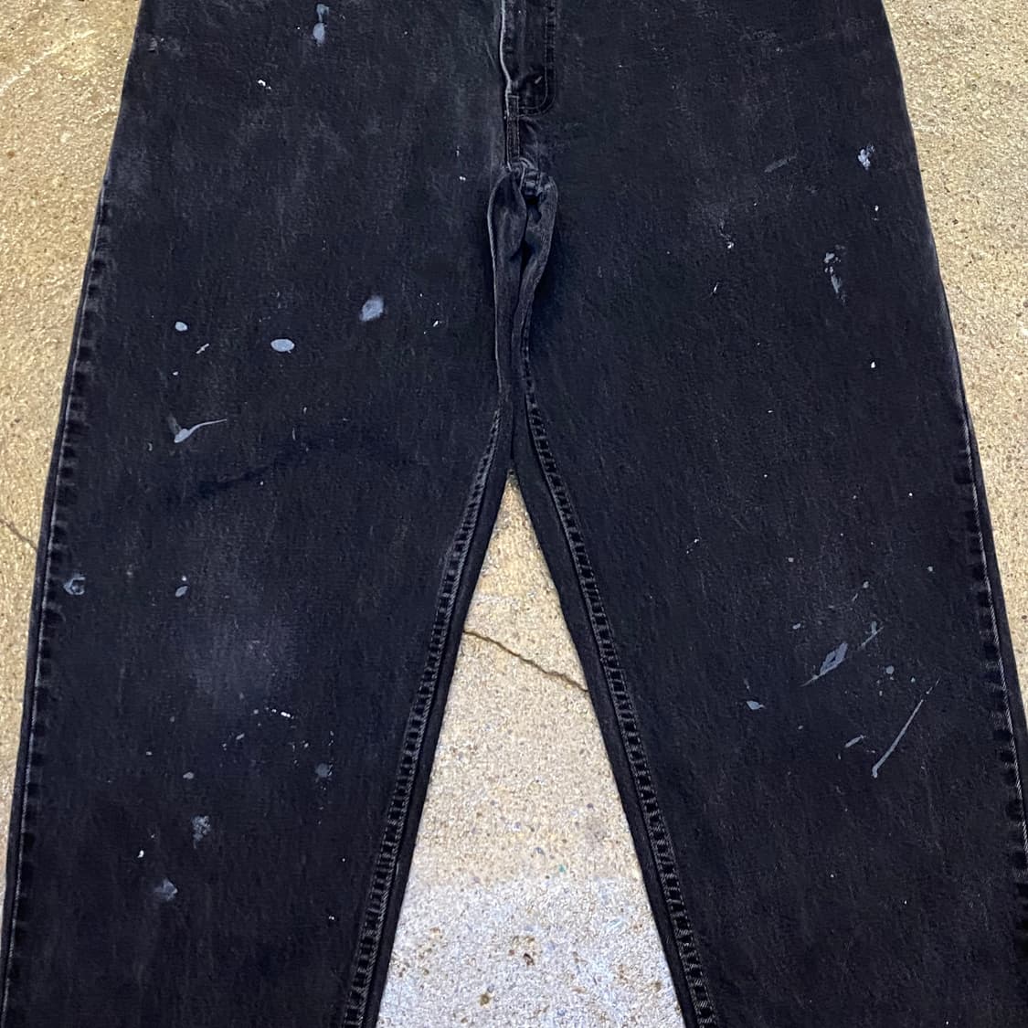 90s Made in Canada 빈티지 리바이스 560 블랙진 청바지 상품이미지3