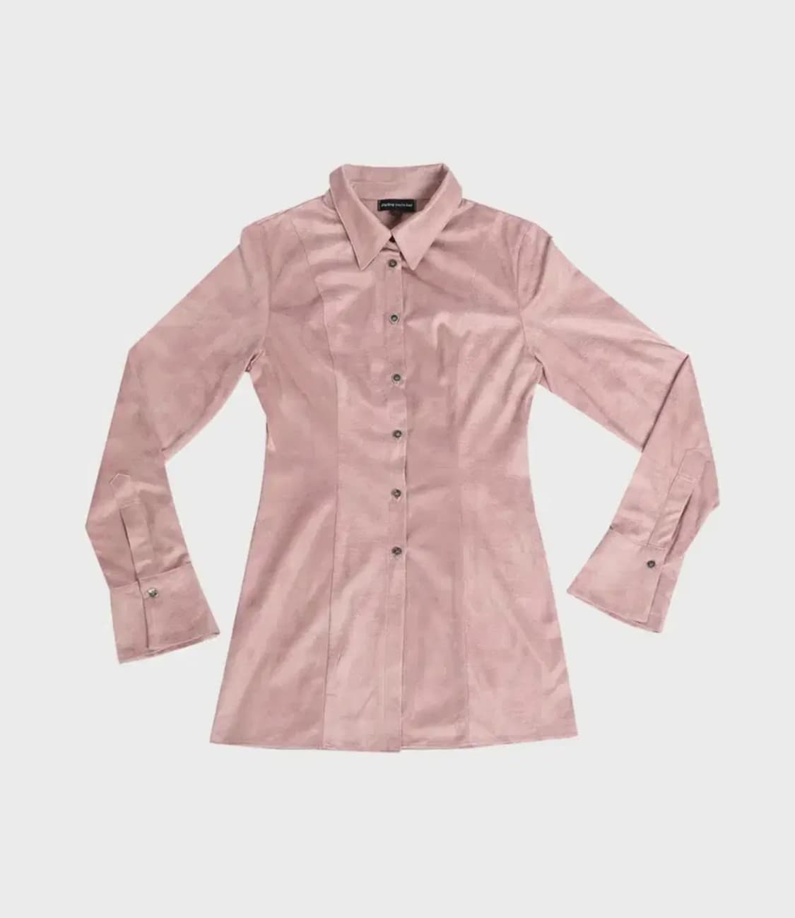 달링유어배드 VINTAGE SUEDE LONG SHIRT 스웨이드 셔츠 상품이미지3