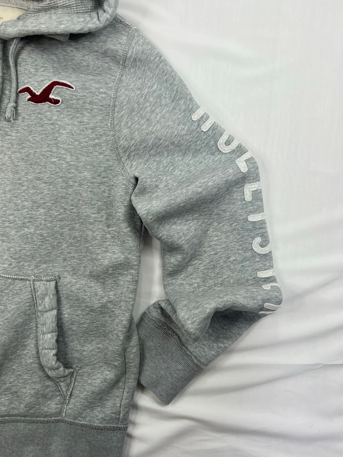 홀리스터 그레이 후드집업 상품이미지3